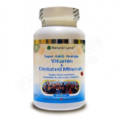 Super Adult Multiple Vitamin & Chelated Minerals 