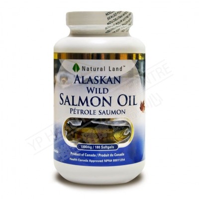 Alaskan Wild Salmon Oil （180 Softgels）