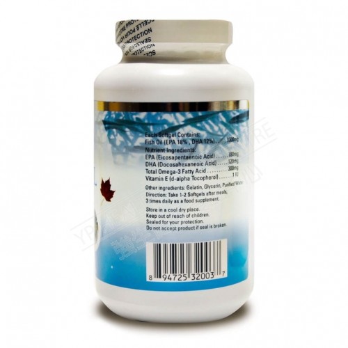 挪威深海魚油 Deep Sea Fish Oil (180粒)